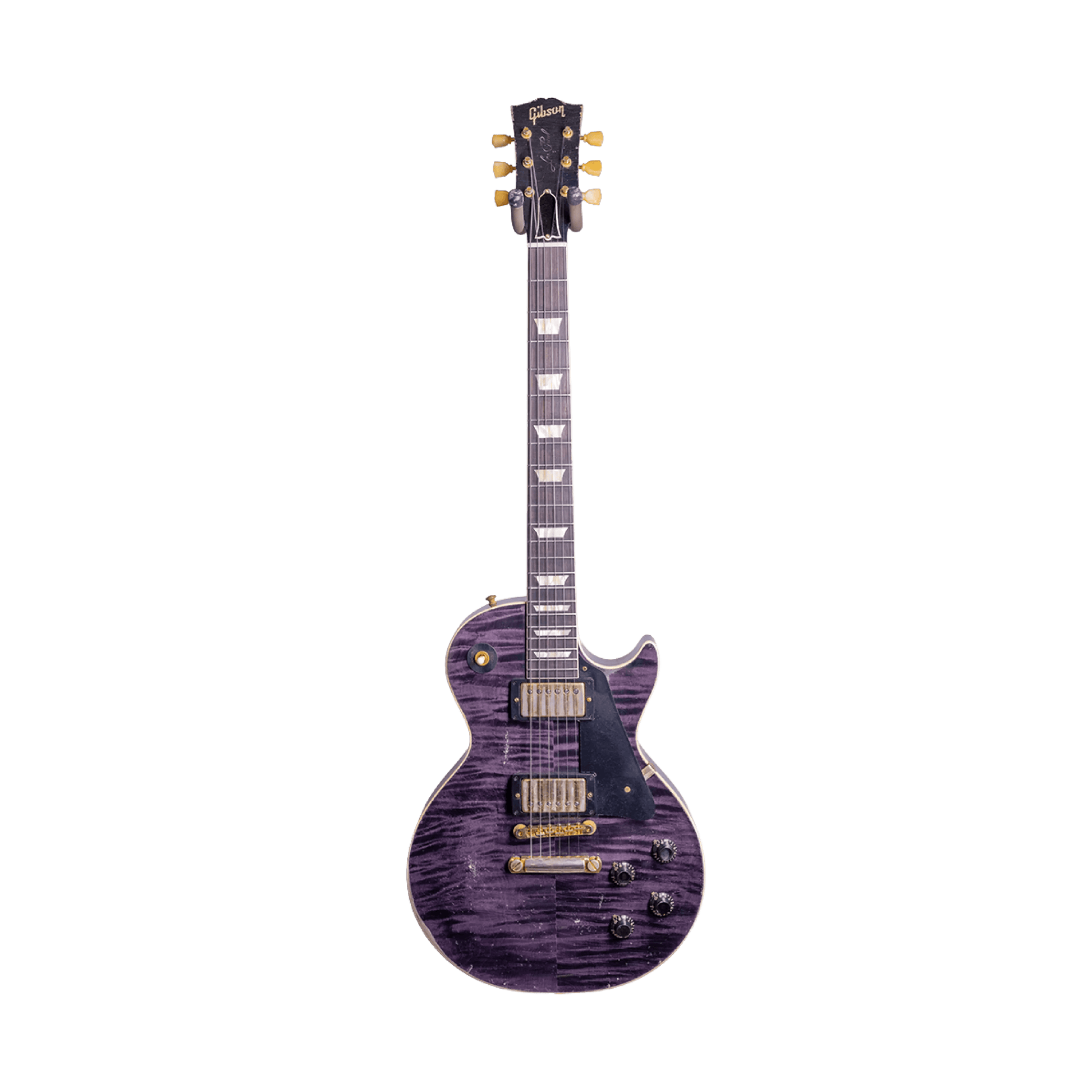 Gibson Custom Shop 1959 Les Paul Standard Reissue – Purple Tiger, Murphy Lab Heavy Aged, Gold Hardware Electric Guitars Gibson Art of Guitar