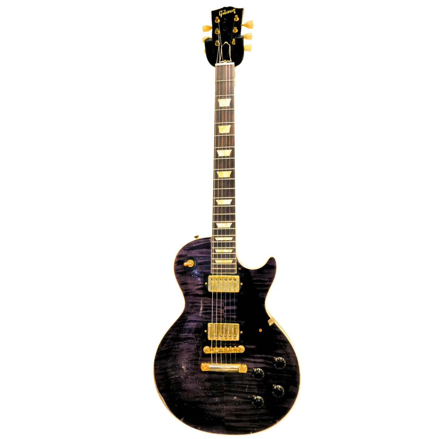 Gibson Custom Shop Dealer Select 1959 Les Paul Standard Reissue – Purple Tiger, Murphy Lab Heavy Aged, Gold Hardware Electric Guitars Gibson Art of Guitar