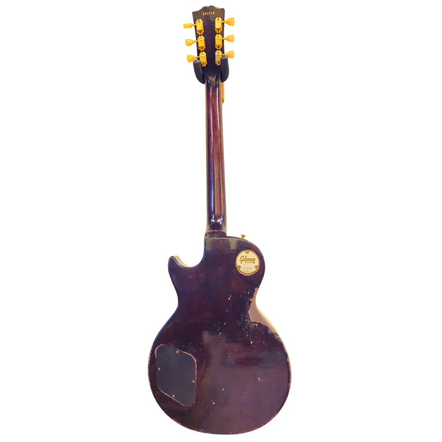 Gibson Custom Shop Dealer Select 1959 Les Paul Standard Reissue – Purple Tiger, Murphy Lab Heavy Aged, Gold Hardware Electric Guitars Gibson Art of Guitar