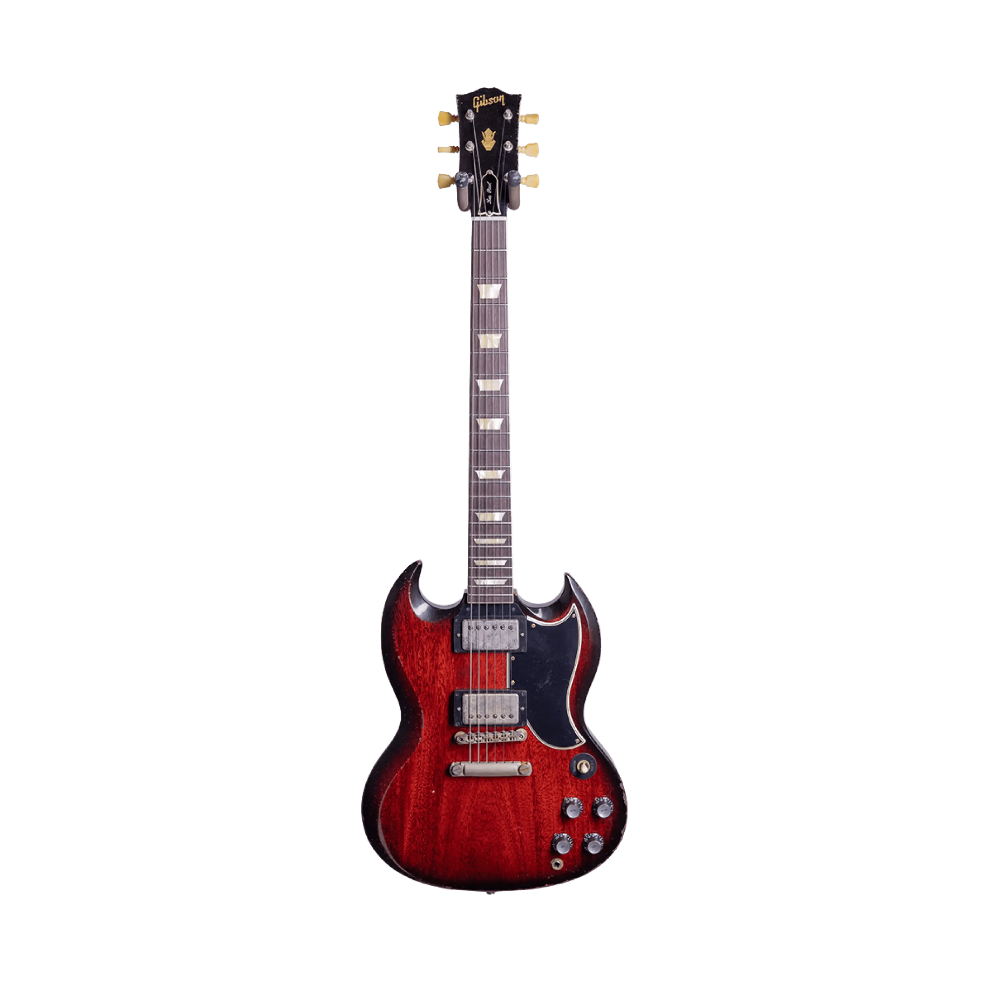 Gibson Custom Shop Dealer Select 1961 SG Standard Reissue Burst, Murphy Lab Heavy Aged Electric Guitars Gibson Art of Guitar