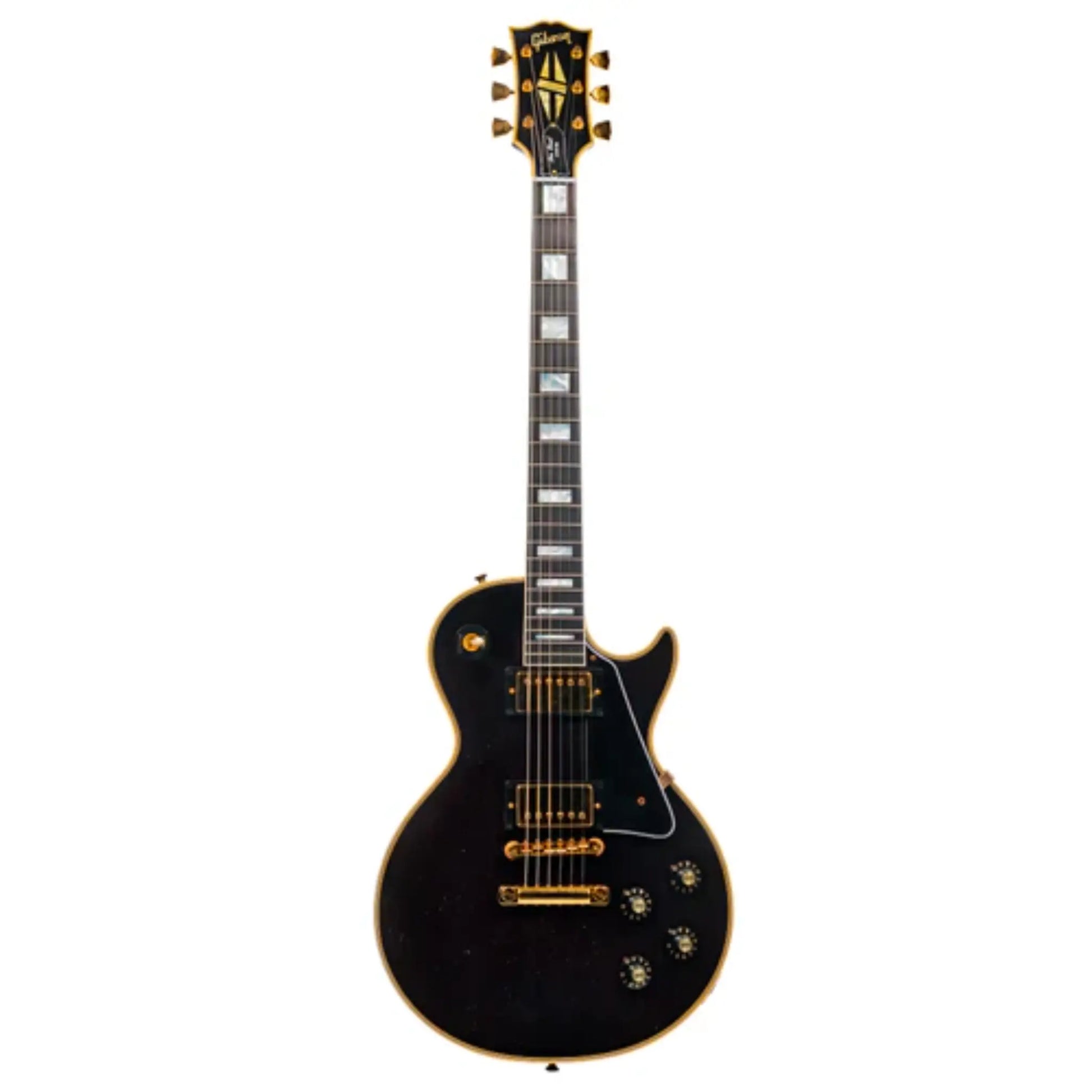 Gibson Custom Shop Dealer Select 1968 Les Paul Custom - Dark Walnut, Murphy Lab Light Aged Electric Guitars Gibson Art of Guitar