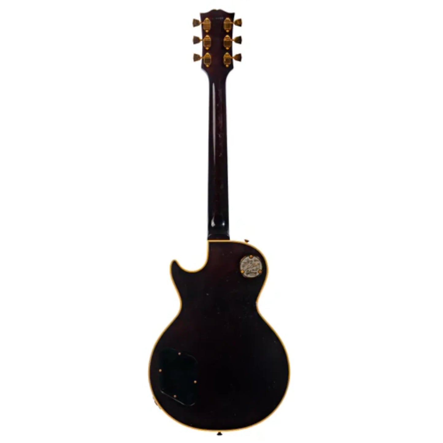 Gibson Custom Shop Dealer Select 1968 Les Paul Custom - Dark Walnut, Murphy Lab Light Aged Electric Guitars Gibson Art of Guitar