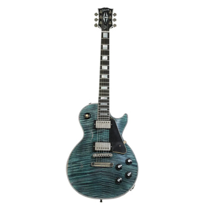 Gibson Custom Shop Dealer Select Les Paul Custom AAAA Figured Maple - Nordic Blue, Murphy Lab Heavy Aged Electric Guitars Gibson Art of Guitar