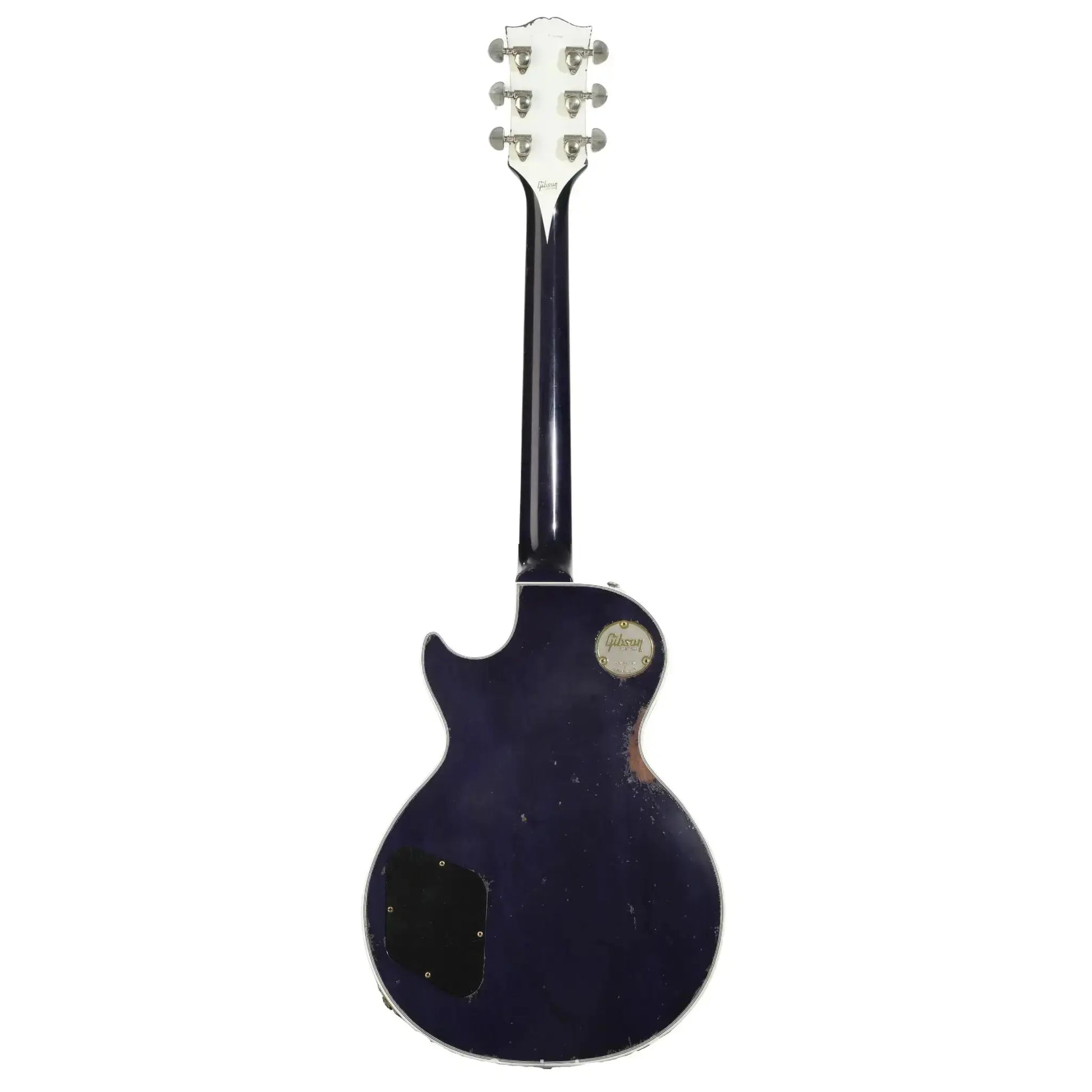 Gibson Custom Shop Dealer Select Les Paul Custom AAAA Figured Maple - Nordic Blue, Murphy Lab Heavy Aged Electric Guitars Gibson Art of Guitar