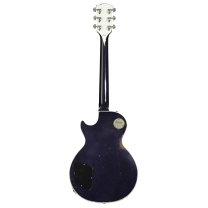 Gibson Custom Shop Dealer Select Les Paul Custom AAAA Figured Maple - Nordic Blue, Murphy Lab Heavy Aged Electric Guitars Gibson Art of Guitar