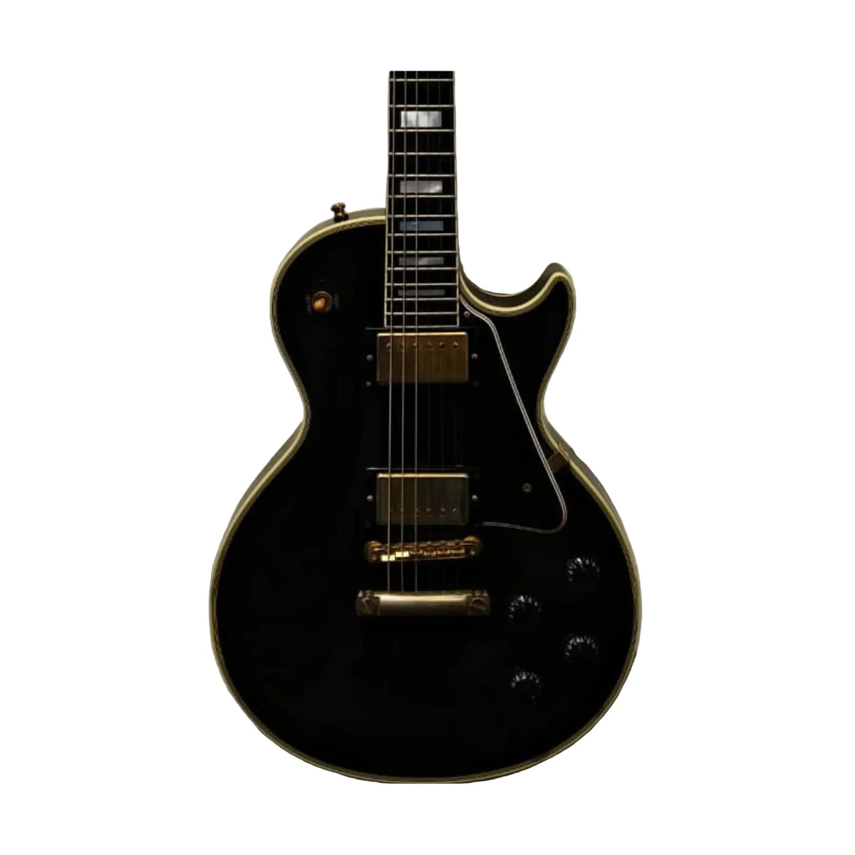 Gibson Custom Shop Historic ’57 Les Paul Custom Reissue “Black Beauty” – Ebony - Re-Loved Electric Guitars Gibson Art of Guitar