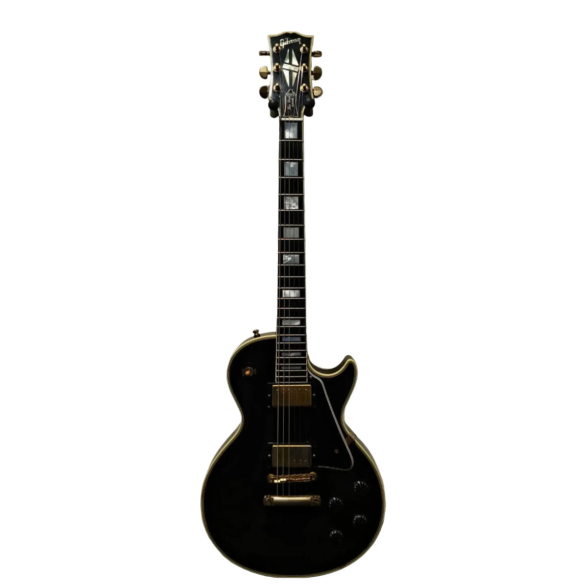 Gibson Custom Shop Historic ’57 Les Paul Custom Reissue “Black Beauty” – Ebony - Re-Loved Electric Guitars Gibson Art of Guitar