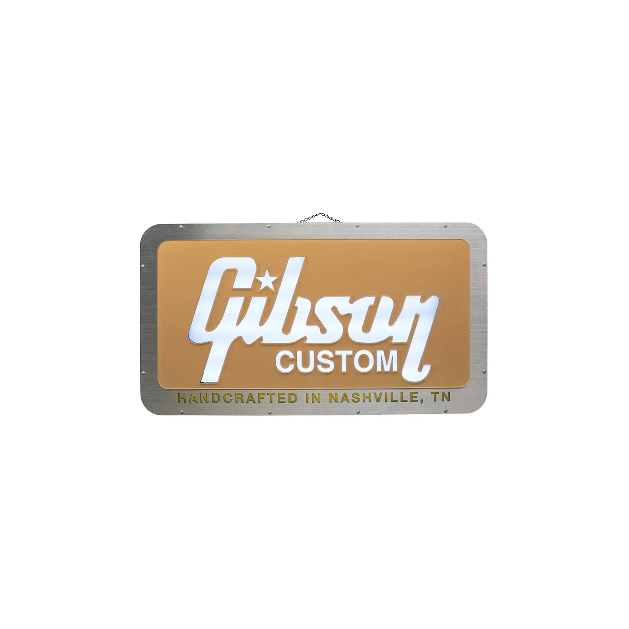 Gibson Custom Shop LED Sign - Art of Guitar