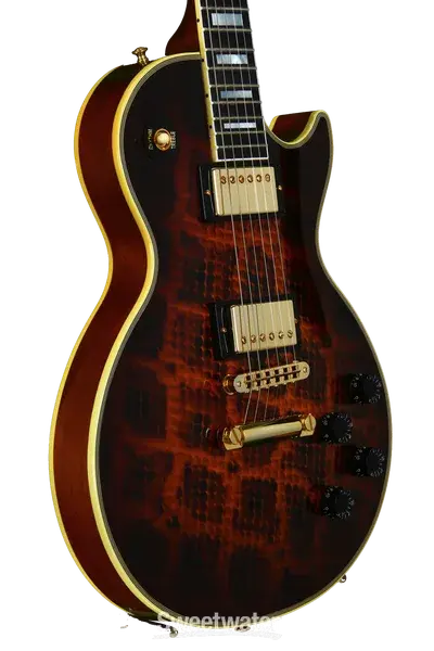 Gibson Custom Shop Les Paul Custom — Rattler Burst  Art of Guitar Art of Guitar