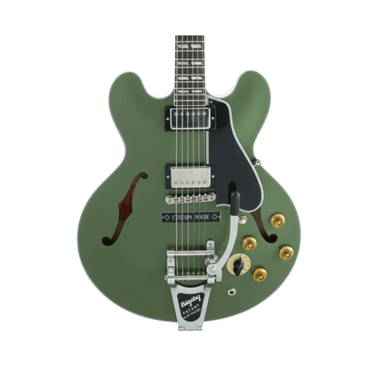 Gibson Custom Shop Made to Measure 1959 ES-345 - Olive Drab VOS Electric Guitars Gibson Art of Guitar