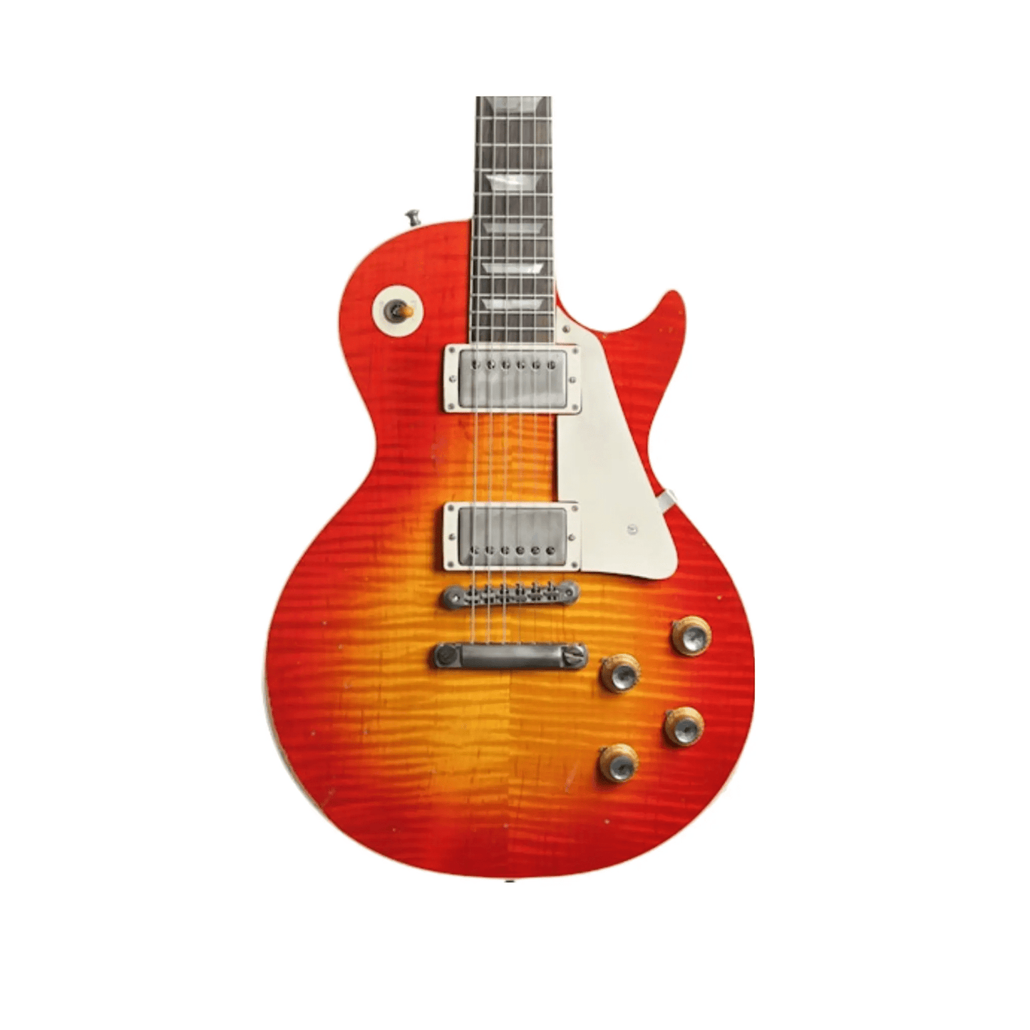 Gibson Custom Shop PSL 1960 Les Paul Standard Wide Tomato Burst Murphy Lab Heavy Aged Electric Guitars Gibson Art of Guitar