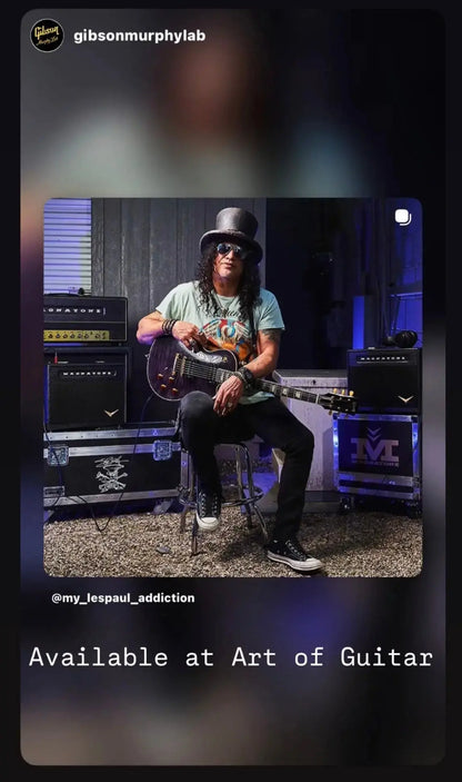 Gibson Custom Shop1959 Les Paul Standard Reissue – ‘Slash’ Purple Tiger, Murphy Lab Heavy Aged Electric Guitars Gibson Art of Guitar