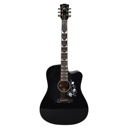 Gibson Dave Mustaine Songwriter, LR.Baggs, Ebony Acoustic Guitars Gibson Art of Guitar