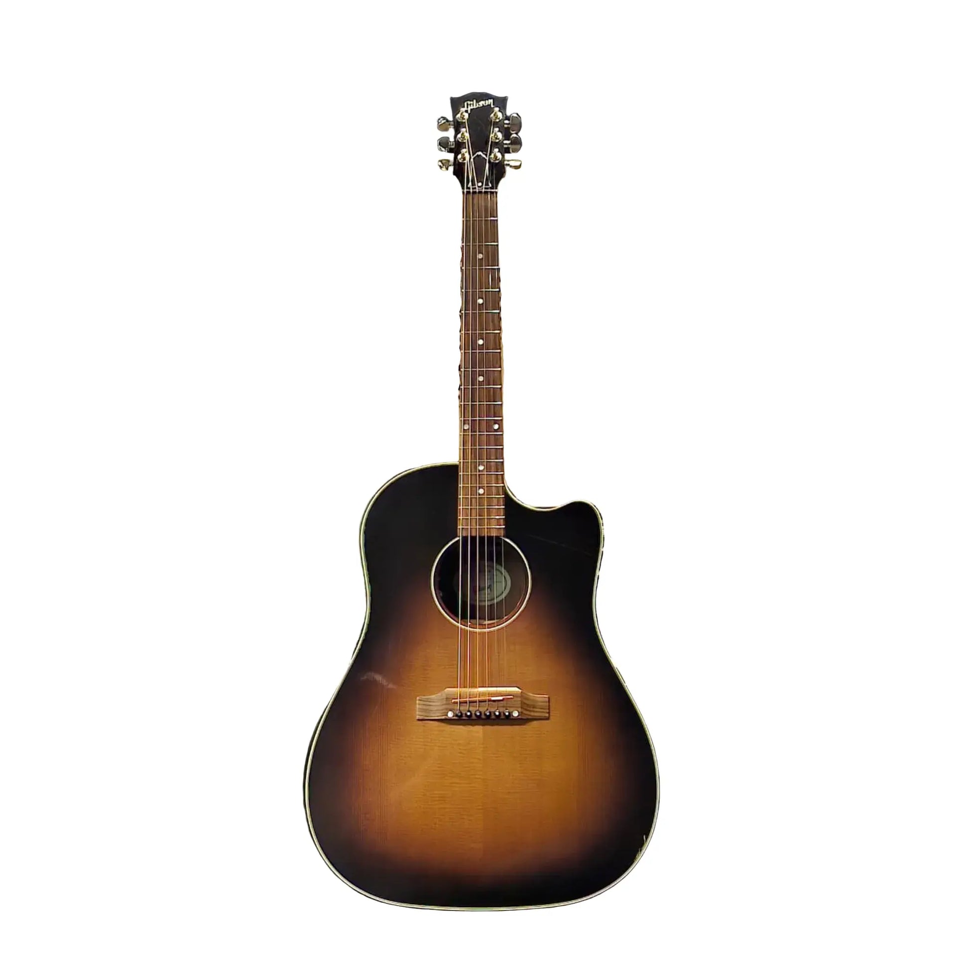 Gibson J-45 Standard Cutaway Acoustic-Electric Guitar – Vintage Sunburst - (Re-Loved) Acoustic Guitars Gibson Art of Guitar