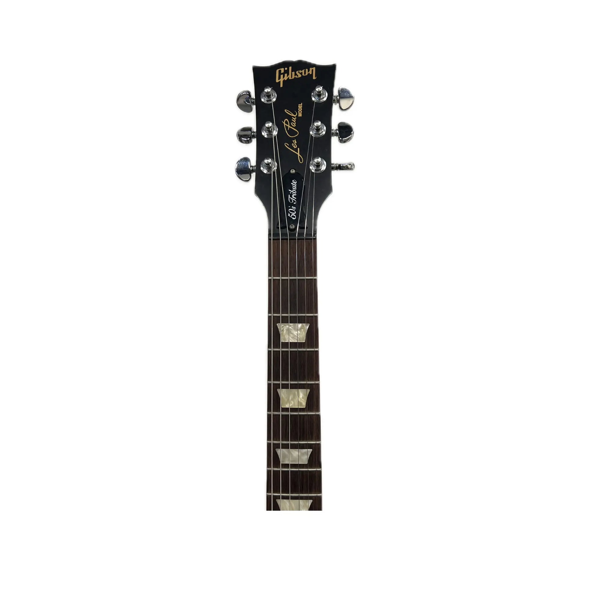 Gibson Les Paul 50s Tribute P-90 Alnico V Pickups, Ebony (Re-loved) Electric Guitars Gibson Art of Guitar