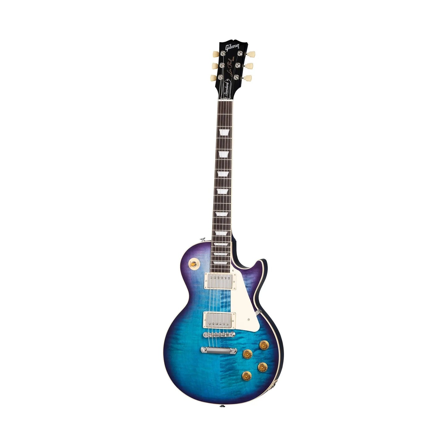 Gibson Les Paul Standard 50s Figured Top Blueberry Burst Electric Guitars Gibson Art of Guitar