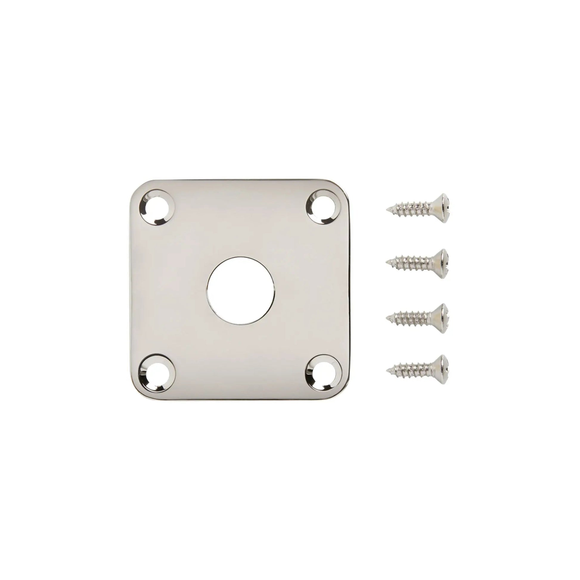 Gibson Metal Jack Plate (Nickel) Guitar Accessories Gibson Art of Guitar
