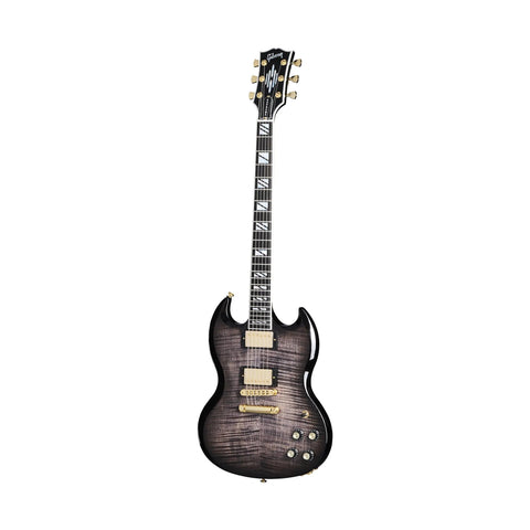 Gibson SG Supreme Translucent Ebony Burst Electric Guitars Gibson Art of Guitar