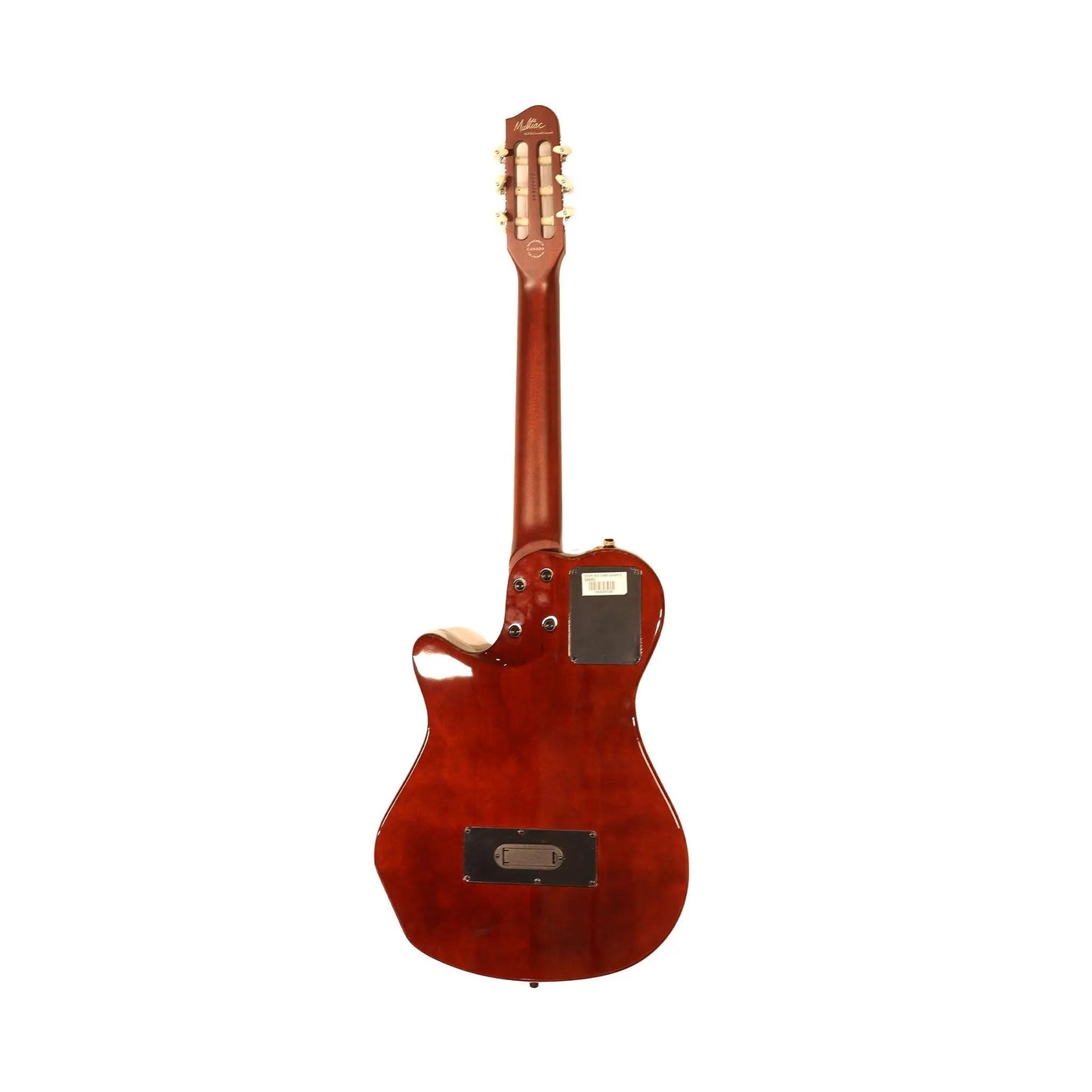 Godin ACS Grand Concert Quilted Maple Trans Red with Bag General Godin Art of Guitar