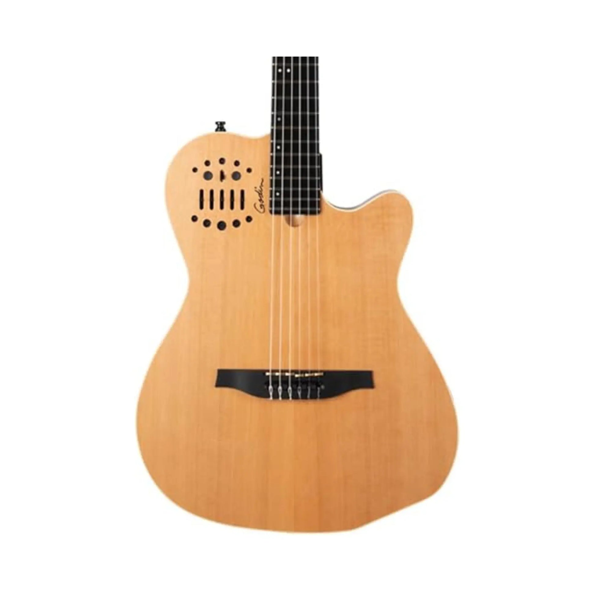 Godin ACS Slim Nylon Natural SG – Nylon String Acoustic-Electric Guitar Classical Guitars Godin Art of Guitar