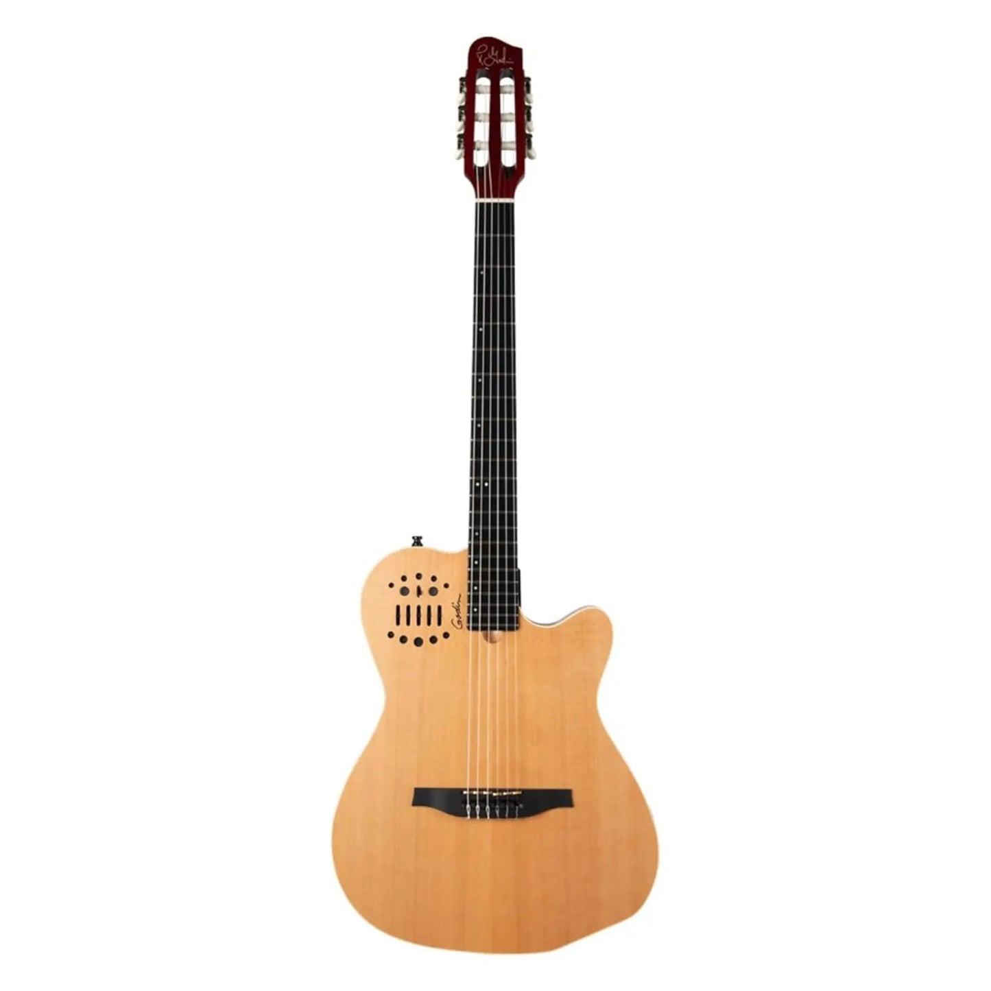 Godin ACS Slim Nylon Natural SG – Nylon String Acoustic-Electric Guitar Classical Guitars Godin Art of Guitar