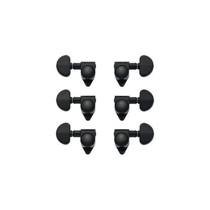 Grover Kidney Tuner Set (Black) guitar tuning peg grover Art of Guitar