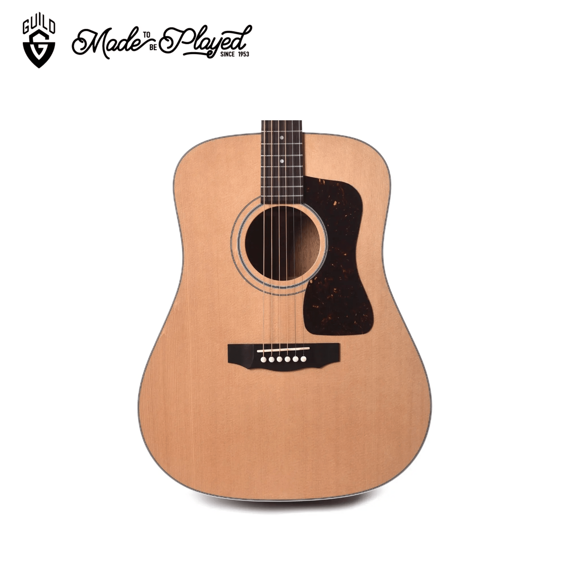 Guild D-40 Standard Natural Acoustic Guitars Guild Art of Guitar