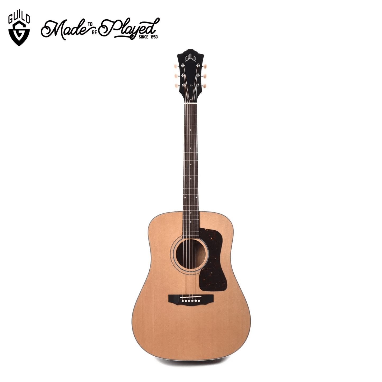 Guild D-40 Standard Natural Acoustic Guitars Guild Art of Guitar