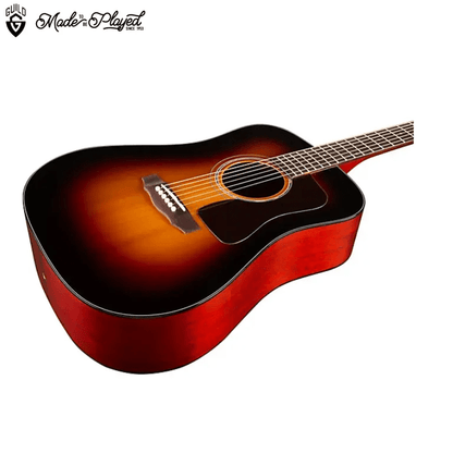 Guild D-40 Traditional Antique Burst Acoustic Guitars Guild Art of Guitar