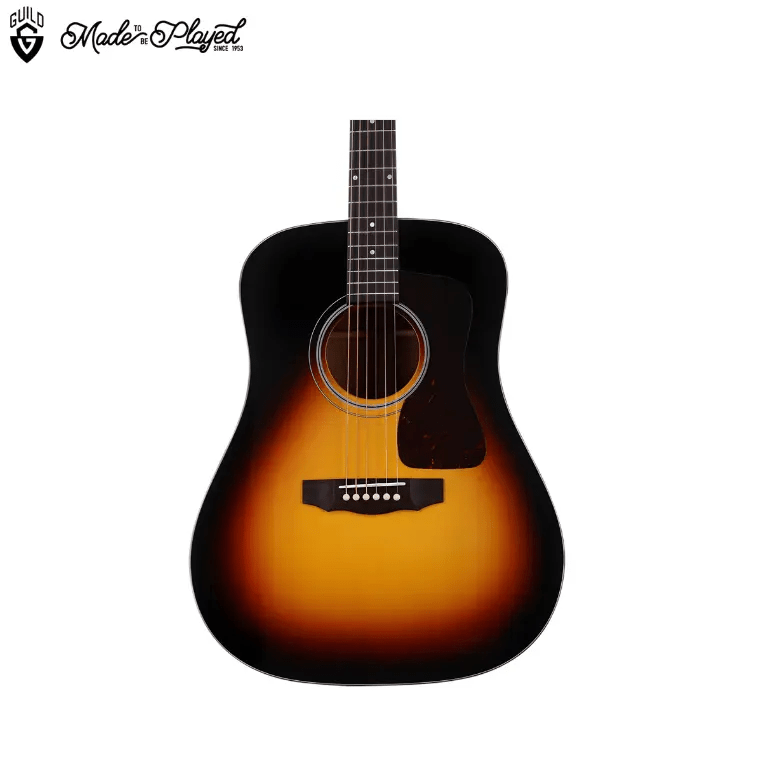 Guild D-40 Traditional Antique Burst Acoustic Guitars Guild Art of Guitar
