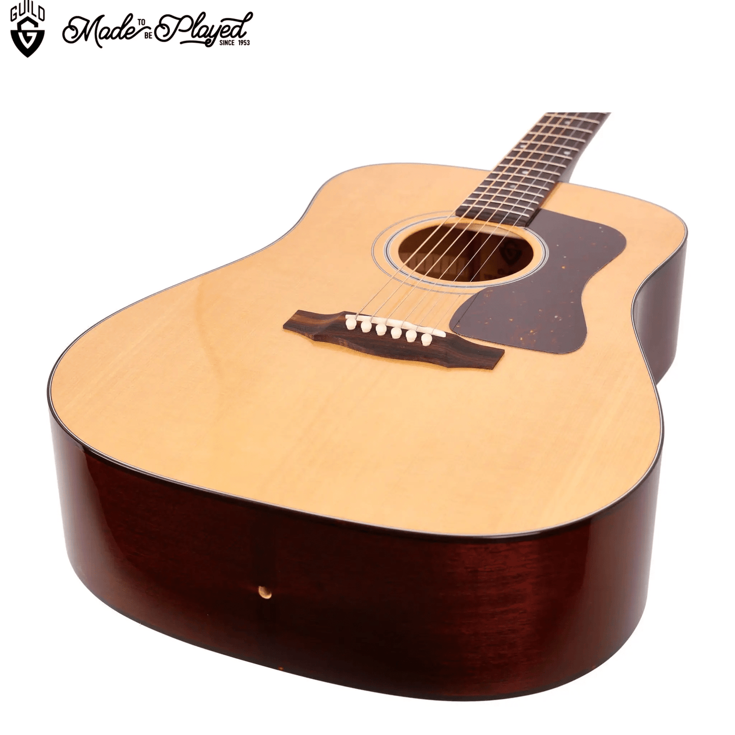 Guild D-40 Traditional Natural Acoustic Guitars Guild Art of Guitar