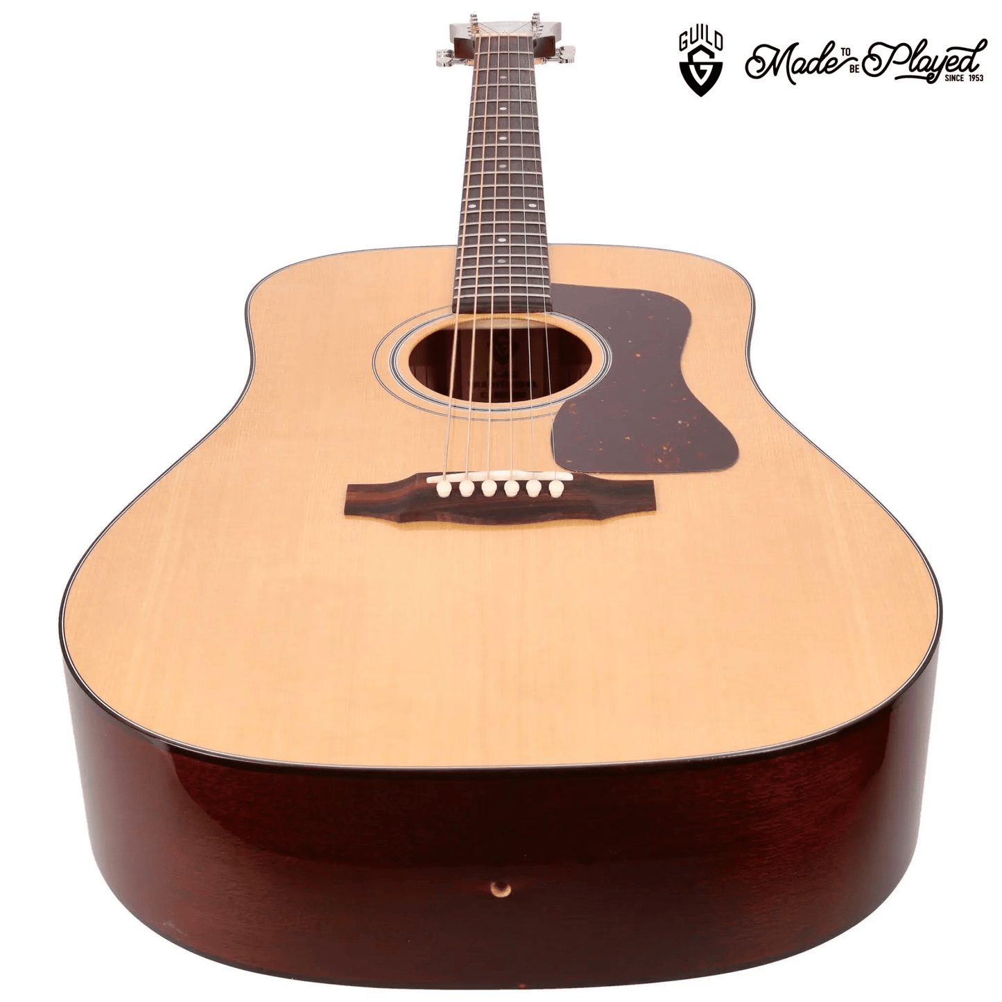 Guild D-40 Traditional Natural Acoustic Guitars Guild Art of Guitar