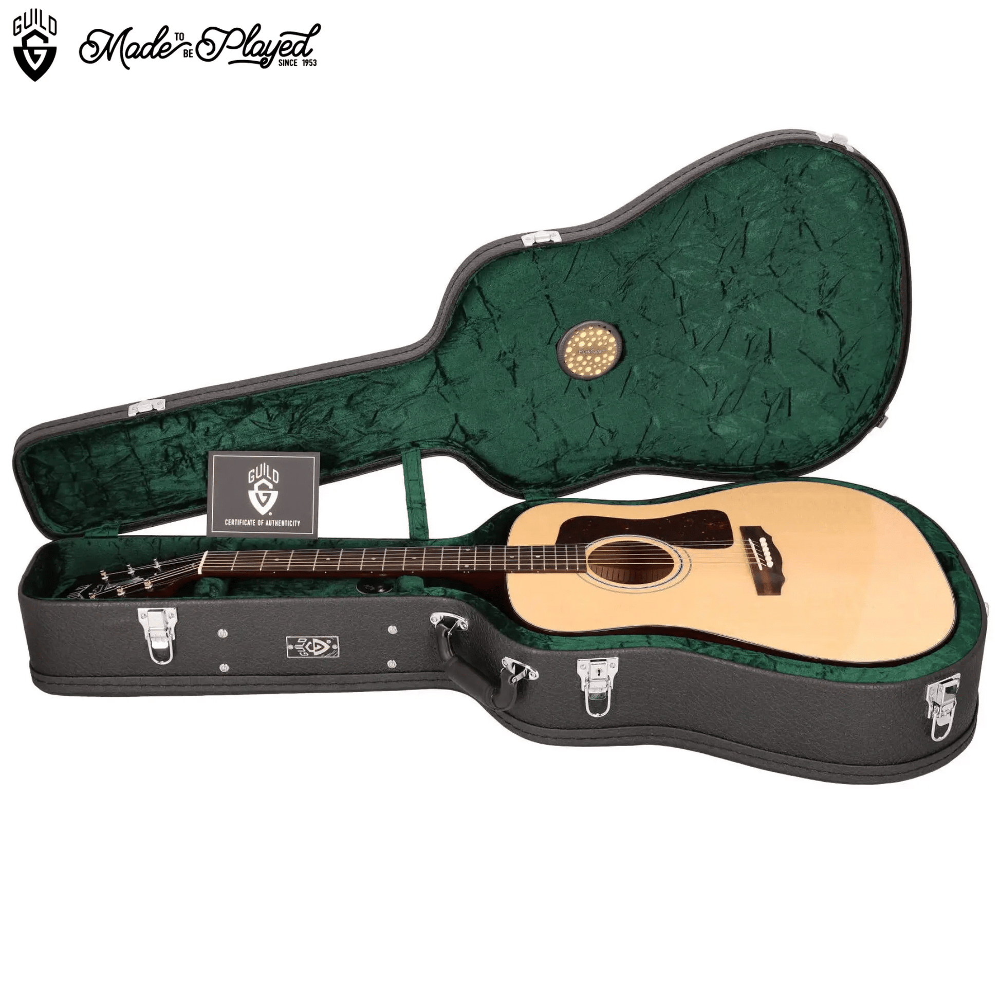 Guild D-40 Traditional Natural Acoustic Guitars Guild Art of Guitar