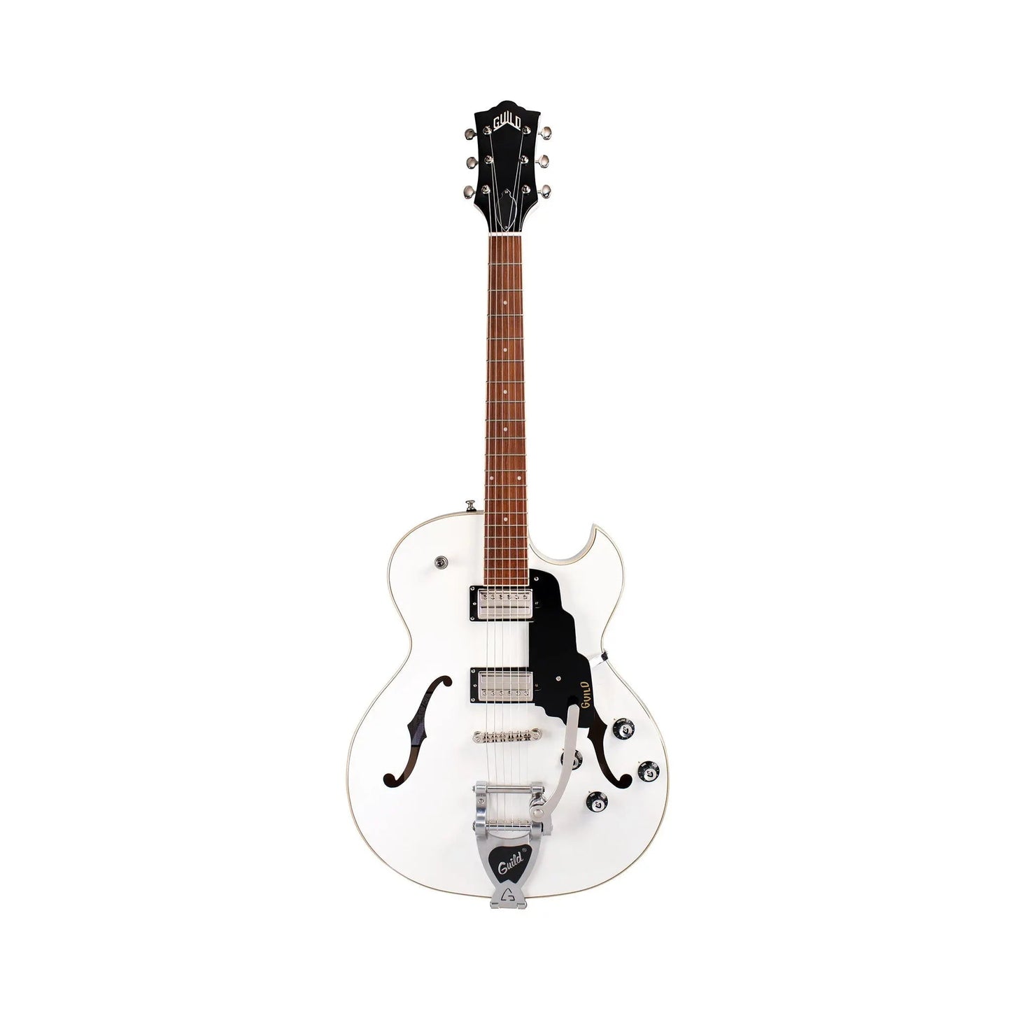 Guild Starfire I SC with Guild Vibrato Tailpiece Snowcrest White General Guild Art of Guitar