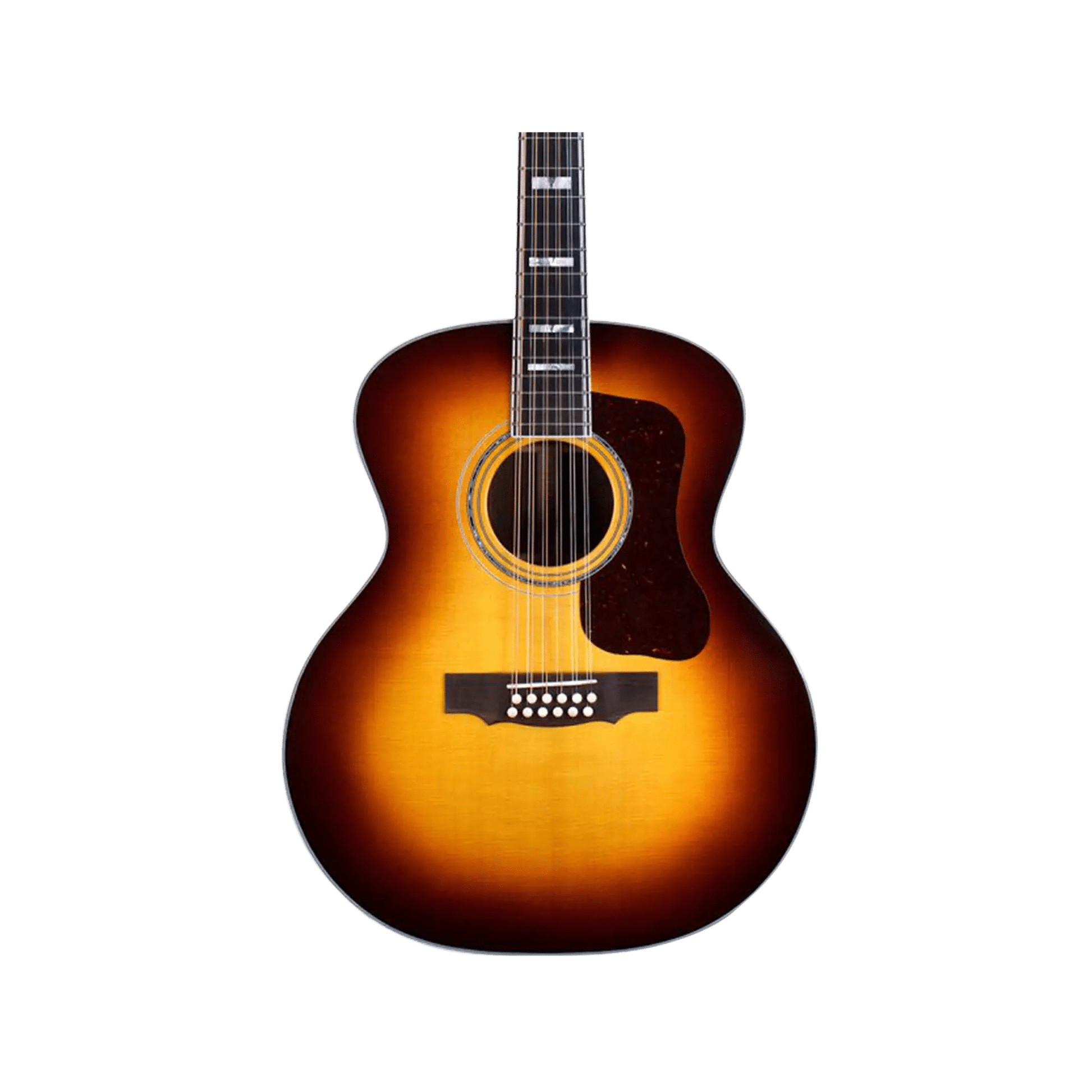 Guild USA F-512E ANTIQUE BURST Acoustic Guitars Guild Art of Guitar