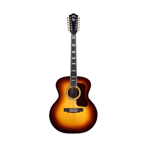 Guild USA F-512E ANTIQUE BURST Acoustic Guitars Guild Art of Guitar
