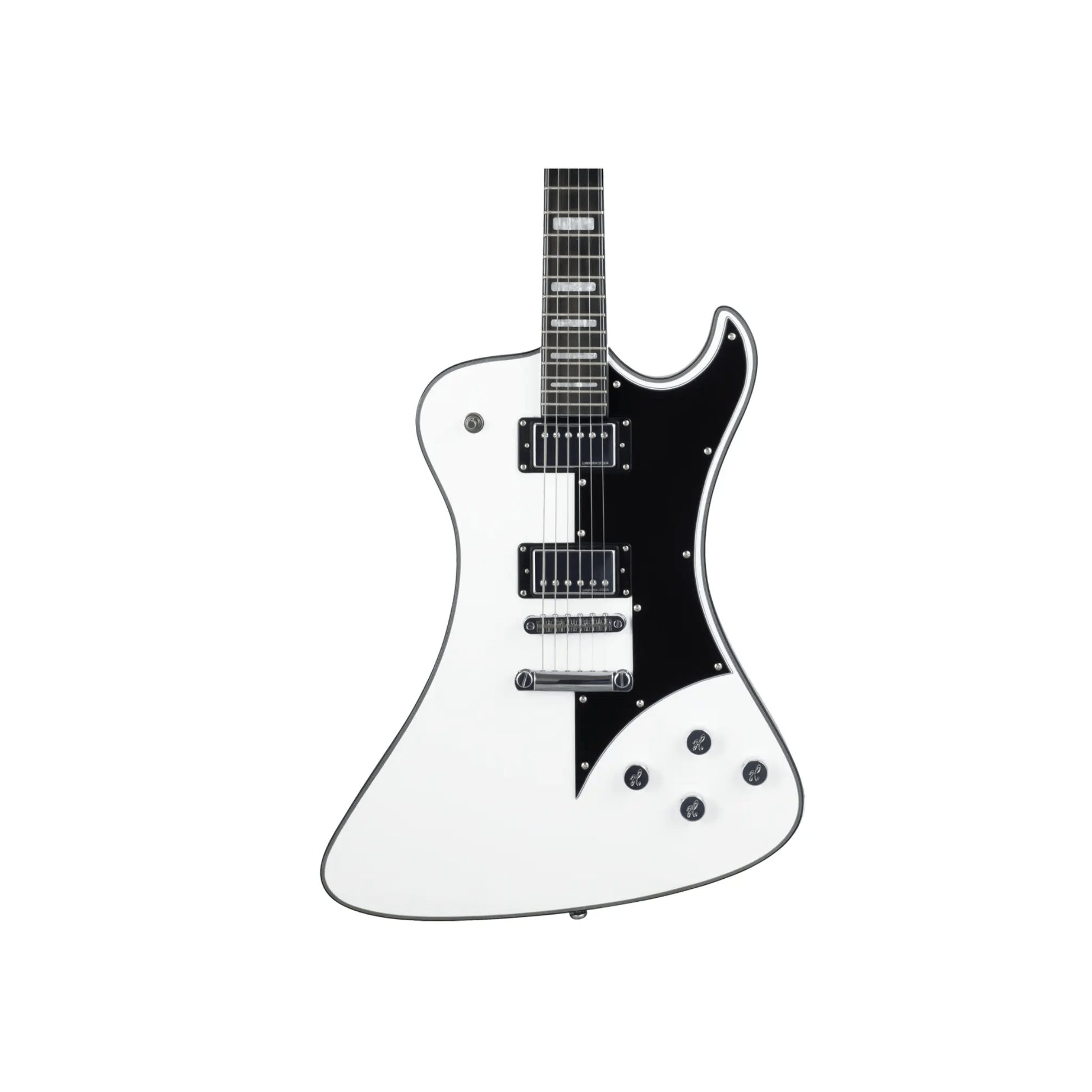Hagstrom Fantomen - White Gloss - Ghost Signature Design (2018) Electric Guitars Hagstrom Art of Guitar