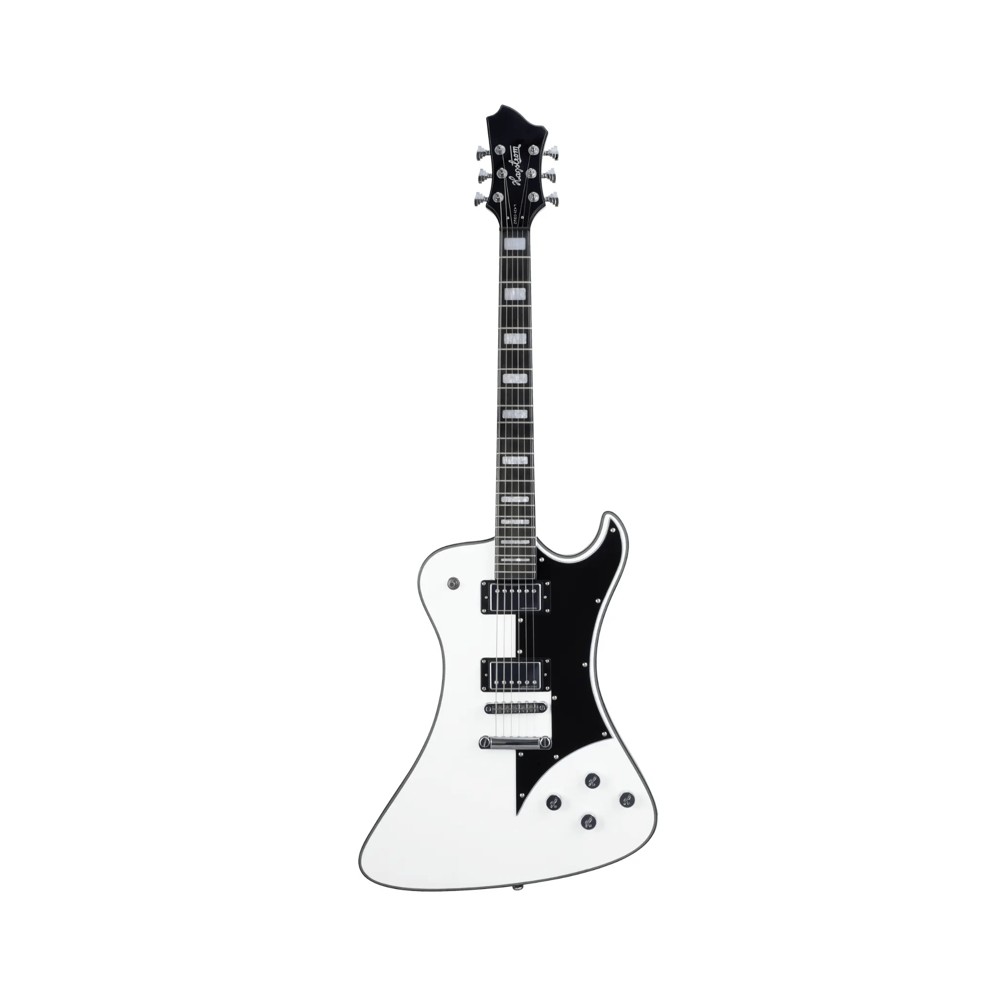 Hagstrom Fantomen - White Gloss - Ghost Signature Design (2018) Electric Guitars Hagstrom Art of Guitar