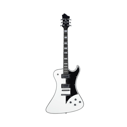 Hagstrom Fantomen - White Gloss - Ghost Signature Design (2018) Electric Guitars Hagstrom Art of Guitar
