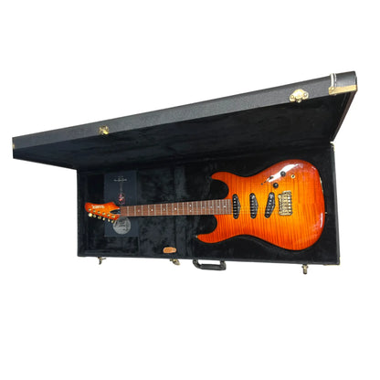Hamer USA Vintage S – Cherry Sunburst (Gold Hardware) - (Re-loved) Electric Guitars hamer Art of Guitar