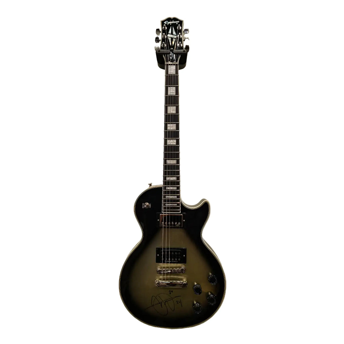 Hand Signed Adam Jones Les Paul Custom Art Collection - Korin Faught’s 'Sensation' Rare Guitar from the ‘Garage!’ Electric Guitars Epiphone Art of Guitar