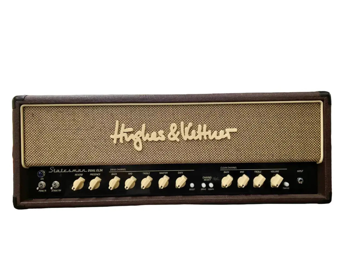 Hughes & Kettner The Statesman Head And Matching Cab Electric Guitar Amplifiers Hughes & Kettner Art of Guitar