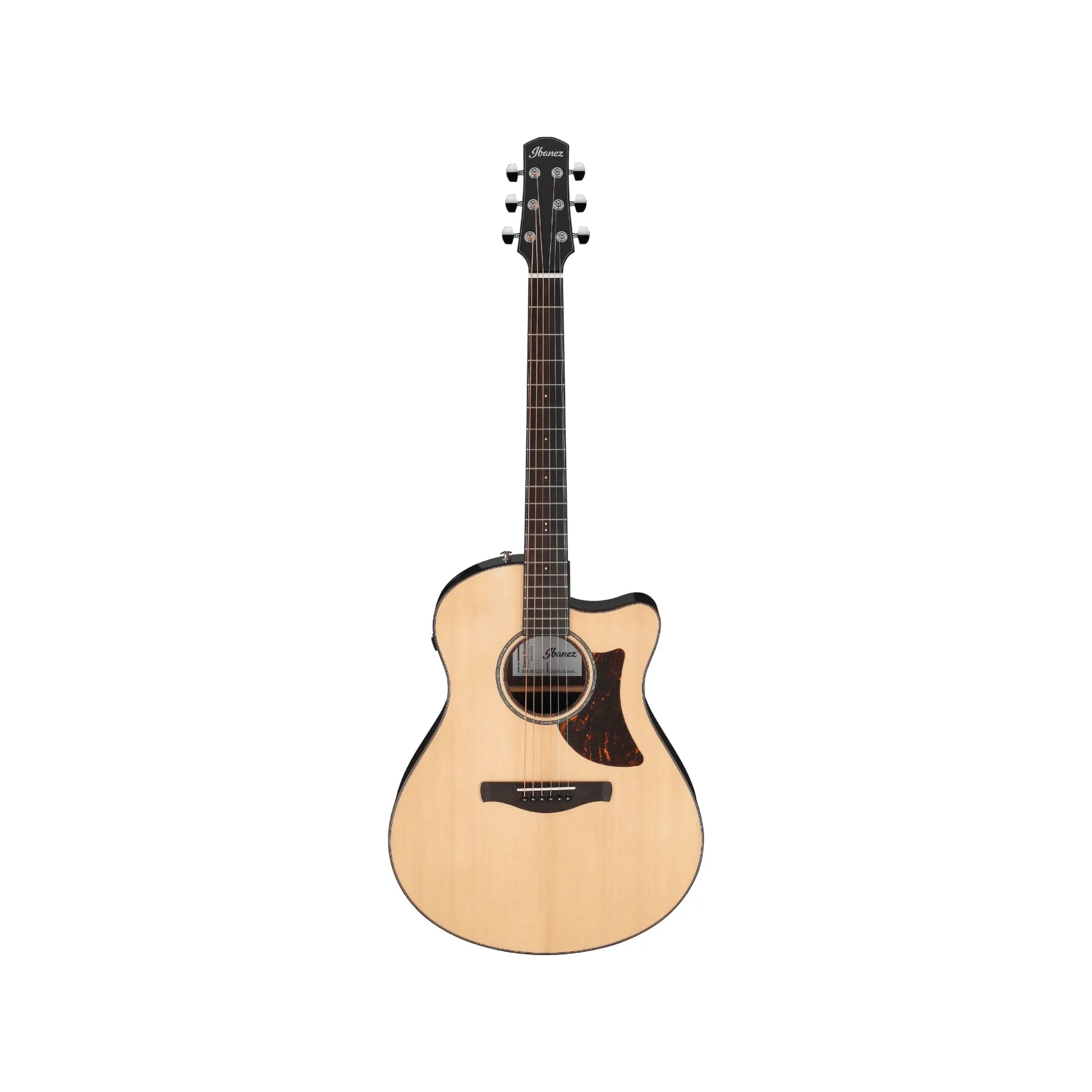 Ibanez AAM380CE-NT Advanced Acoustic Auditorium Acoustic-Electric Guitar - Natural Acoustic Guitars Ibanez Art of Guitar