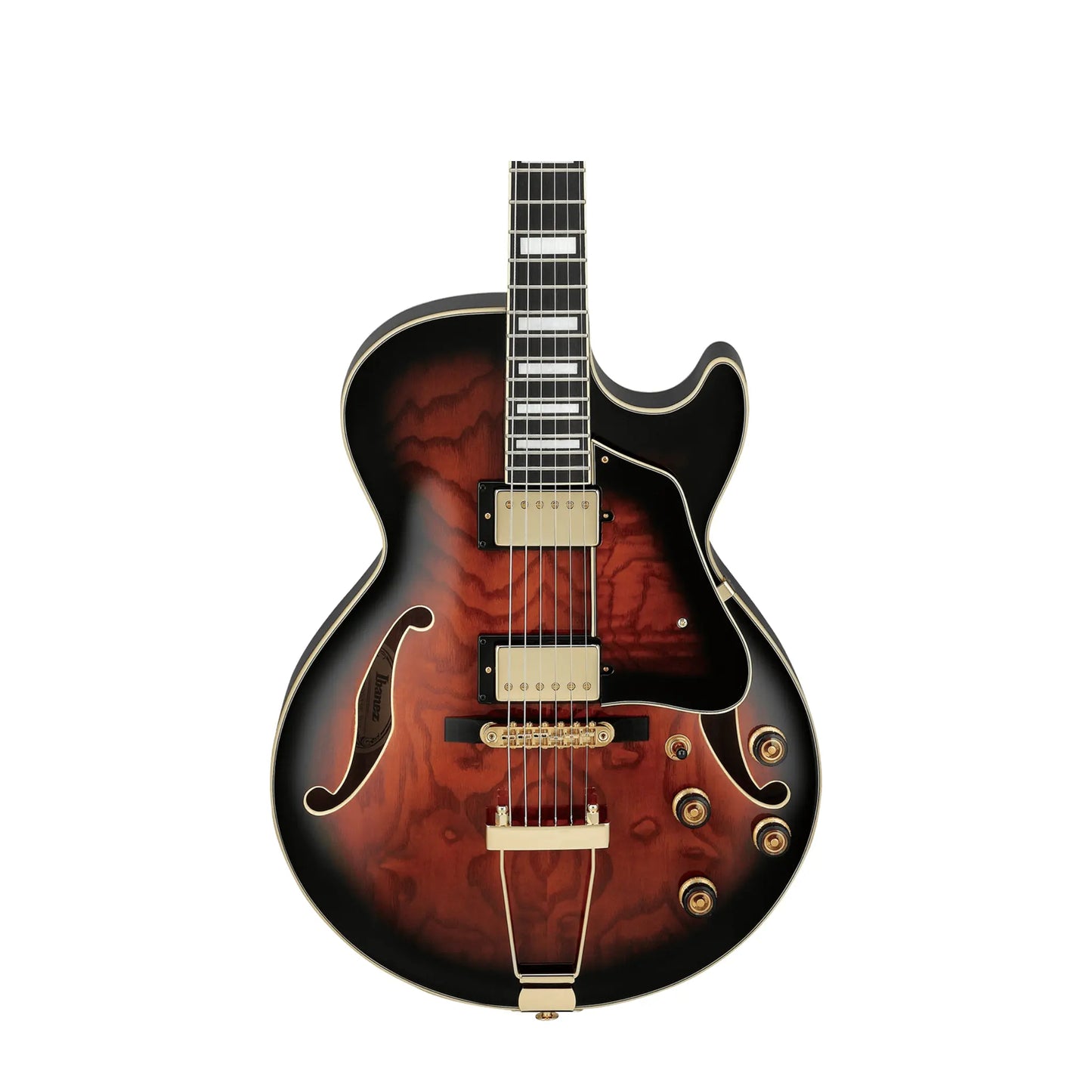 Ibanez AG95QA-DBS Electric Guitars Ibanez Art of Guitar