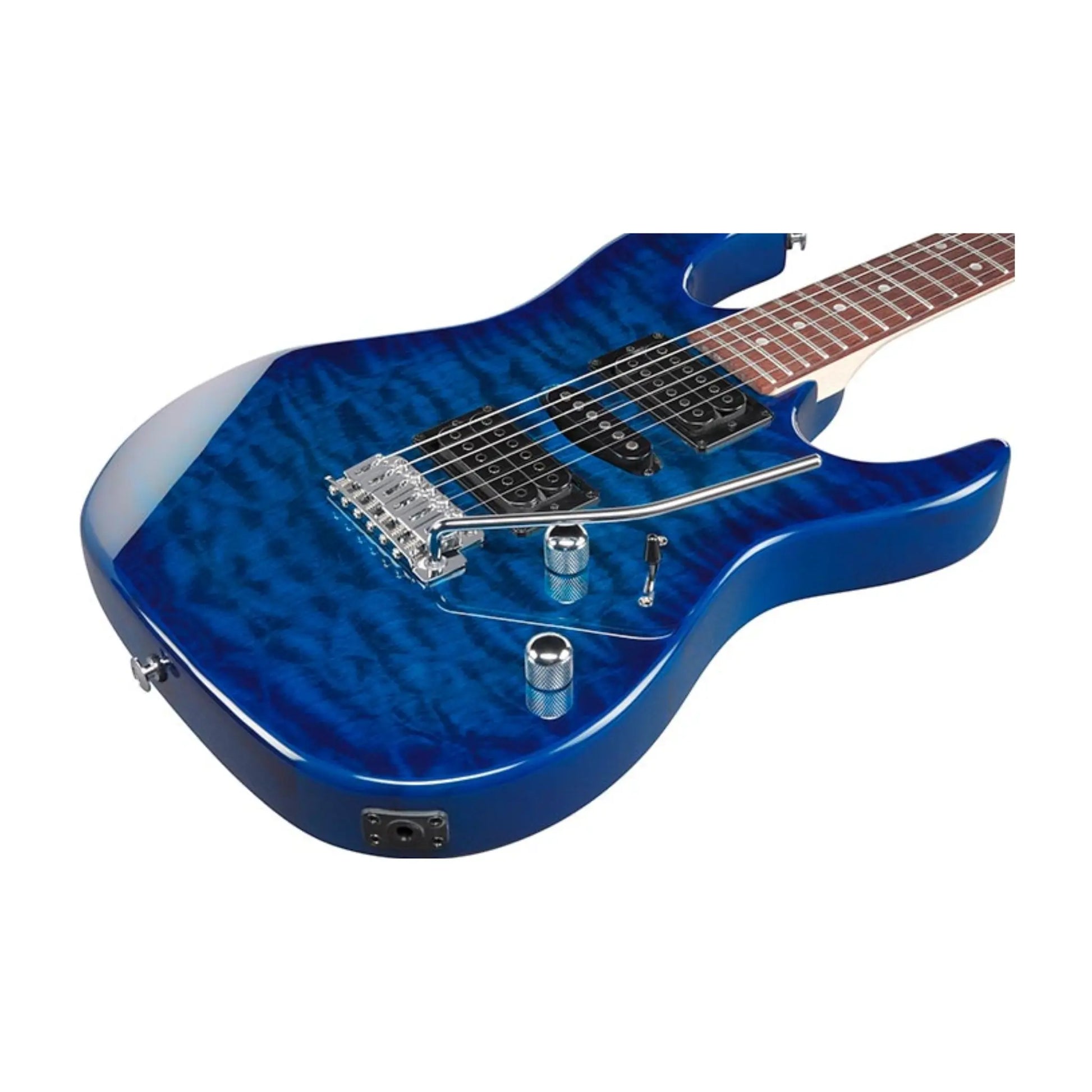 Ibanez Gio GRX70QA Transparent Blue Burst (Re-loved) Electric Guitars Ibanez Art of Guitar