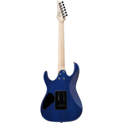 Ibanez Gio GRX70QA Transparent Blue Burst (Re-loved) Electric Guitars Ibanez Art of Guitar