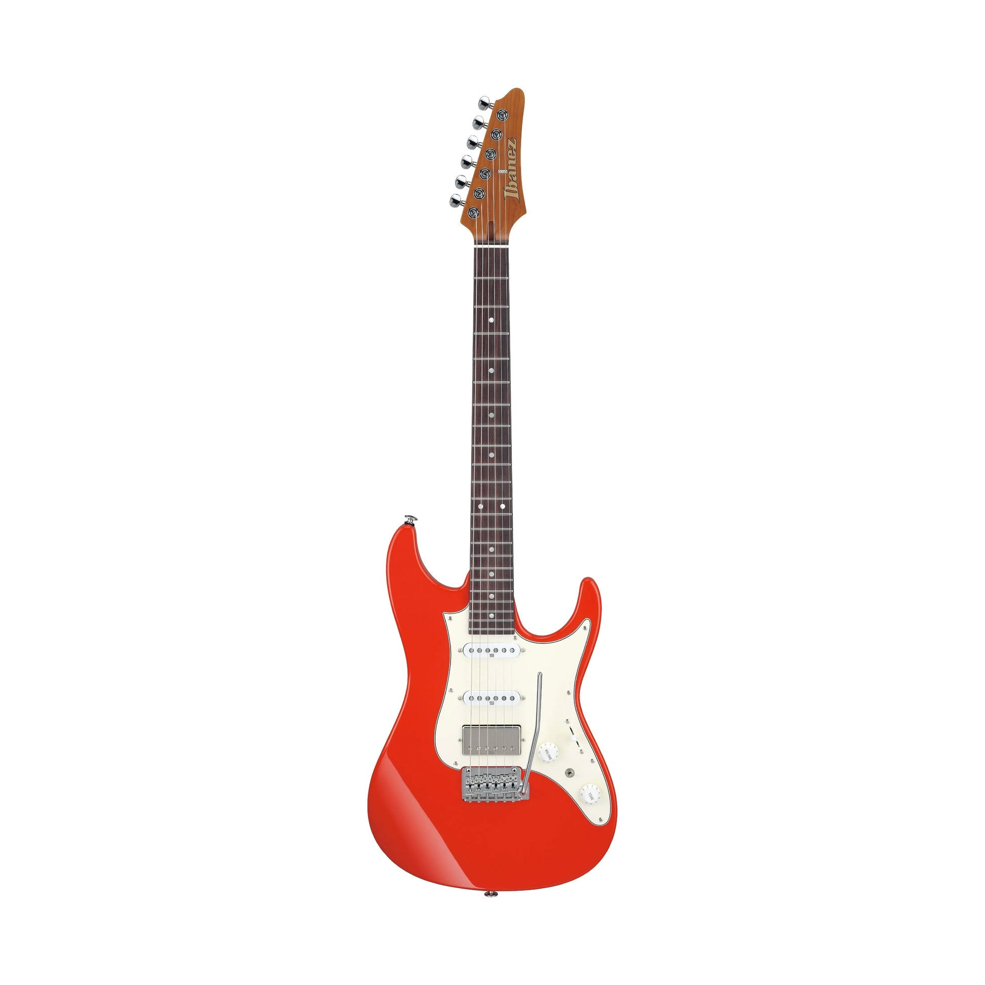 Ibanez Prestige AZ2204NW-VR (Vermillion Red) Electric Guitars Ibanez Art of Guitar