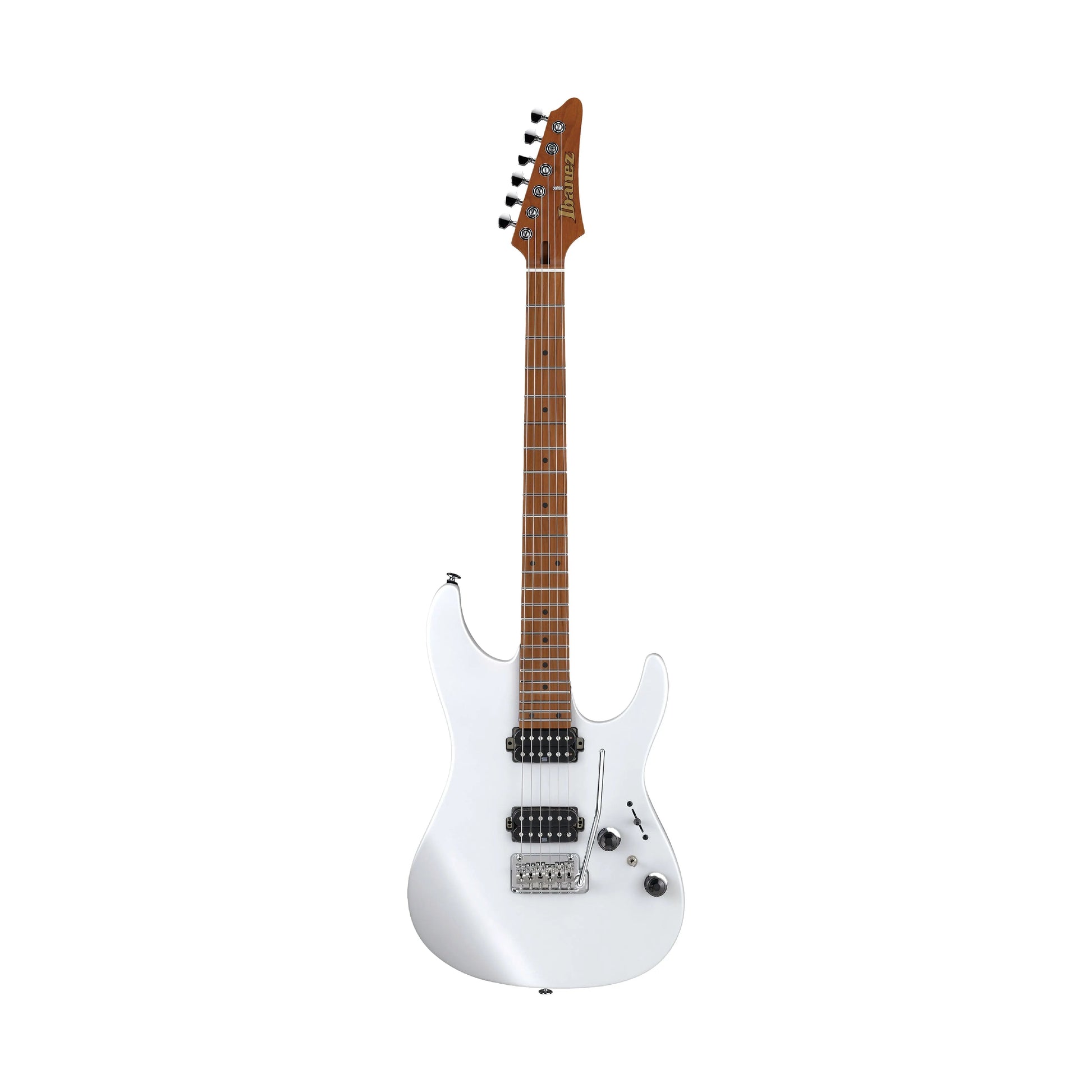 Ibanez Prestige AZ2402-PWF (Pearl White Flat) Electric Guitar Ibanez Art of Guitar