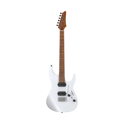 Ibanez Prestige AZ2402-PWF (Pearl White Flat) Electric Guitar Ibanez Art of Guitar