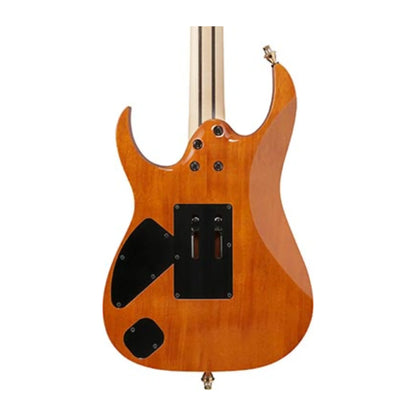 Ibanez RG8570EM j.custom – Natural Exotic Maple Top – Super Wizard Maple/Wenge Neck, DiMarzio HSH Pickups Electric Guitars Ibanez Art of Guitar
